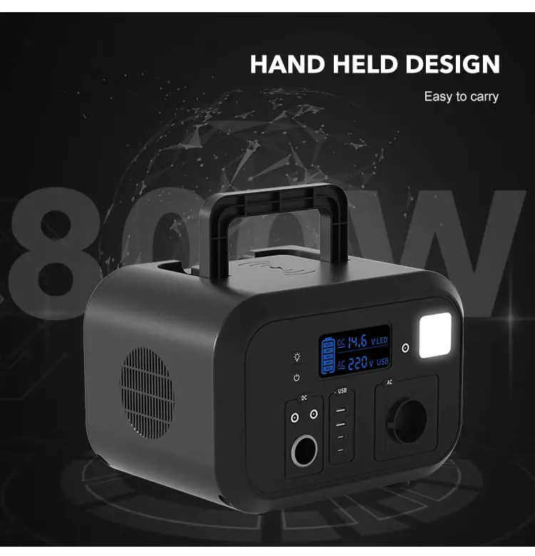 S89 Lifepo4 512Wh/615Wh(500W) portable solar power station