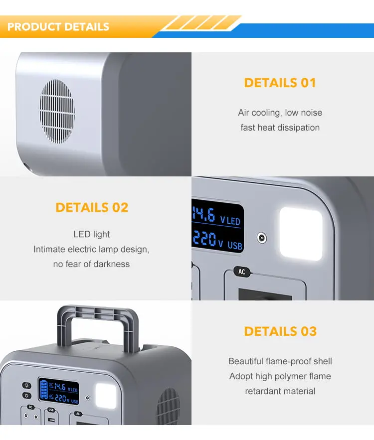 S89 Lifepo4 512Wh/615Wh(500W) portable solar power station