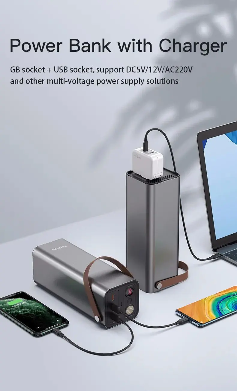 Yoobao EN1 power bank with charger